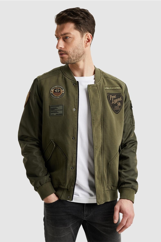 SWEAT JACKET IN A MATERIAL MIX PSW2402411 6149